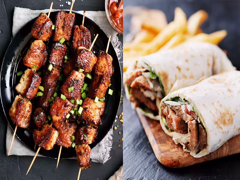 shawarma vs kebab